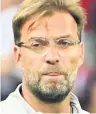  ??  ?? TALKS Jurgen Klopp