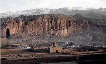  ?? PHOTOS: PHIL JOHNSON/STUFF ?? The town of Bamyan and the site of the famous Buddha statues, destroyed by the Taliban.