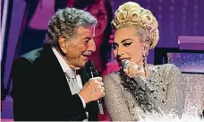  ?? Foto: Getty Images ?? Ač jsou Tony Bennett a Lady Gaga ze zcela jiných hudebních končin, slyší a reagují na sebe jedinečně.