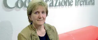  ??  ?? Ottimista Marina Mattarei (in foto) condivide l’iter di riforma avviato del credito cooperativ­o