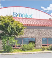  ?? CAPE BRETON POST PHOTO ?? An outside view of the Bayplex in Glace Bay is shown in this file photo.