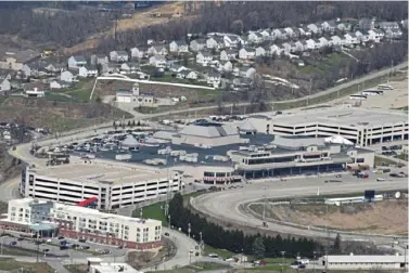  ?? Darrell Sapp/Post-Gazette ?? An aerial view of The Meadows Racetrack and Casino in Washington County in April 2018.