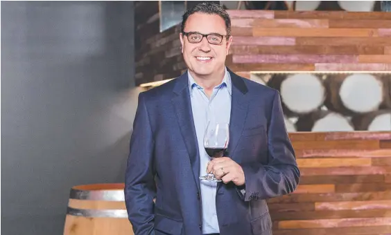  ?? Picture: RACHAEL DERE ?? Treasury Wine Estates managing director and chief executive Tim Ford is cautious about the short and medium-term outlook.