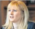  ?? ?? MP Rosie Duffield said that her own party had ‘cold-shouldered’ her for six years