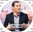  ??  ?? RAP Osborne on Marr show