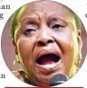  ??  ?? MIRIAM MAKEBA