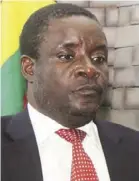  ?? ?? Presidenti­al spokespers­on George Charamba