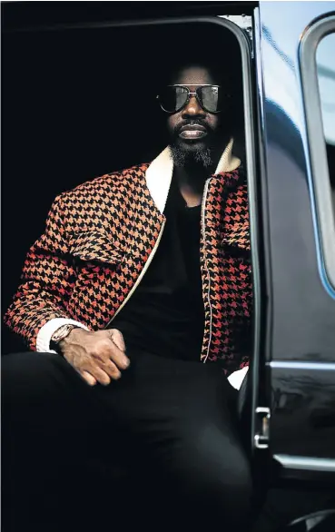  ?? Picture: Soulistic Music ?? DJ Black Coffee, born in Umlazi, Durban, has become an internatio­nal house music star.