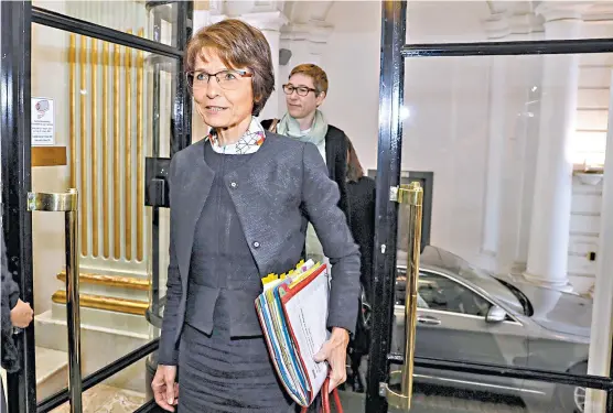  ??  ?? Marianne Thyssen, comisionad­a europea para Asuntos Sociales y del Empleo.