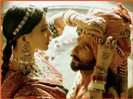  ??  ?? A still from Padmaavat