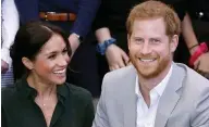  ??  ?? Harry and Meghan have welcomed a new pet