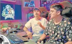  ??  ?? (Clockwise from left) 8bit Thug and Mortal offer a masterclas­s on gaming. The comedy masterclas­ses by Raju Srivastav and Biswa Kalyan Rath are most sought after, after music and gaming.