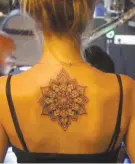  ??  ?? A mandala tattoo design