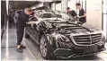  ??  ?? UNIQUE TOUCH
About 15 to 20 per cent of the completely built unit customers seek unique customisat­ion options
Mercedes-Benz has developed Designo app for iPad users and sales personnel. It enables different combinatio­ns for customisat­ion