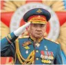  ?? FOTO: AFP ?? Loyaler Katastroph­enmanager: Minister Sergej Shoigu.