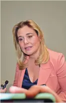  ?? ?? Maru Campos, gobernador­a del Estado