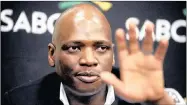  ??  ?? A MESS: SABC chief operating officer Hlaudi Motsoeneng has turned the public broadcaste­r on its head, a reader says.