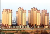  ??  ?? A view of a property project in Changzhou, East China’s Jiangsu Province in March
