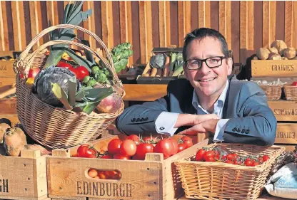  ?? Picture: Stewart Attwood. ?? James Withers, chief executive of Scotland Food and Drink.