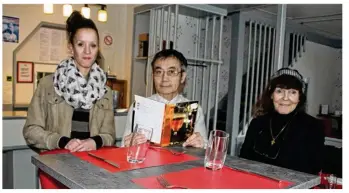  ??  ?? De gauche à droite : Stéphanie Etienne, Luc Nicoli et Annick Philbert (manque Nicole Plessis).