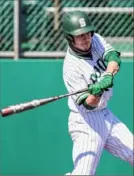  ?? SRU Athletics ?? At one point this season, Jon Kozarian was batting .565, one of the top averages in the NCAA.