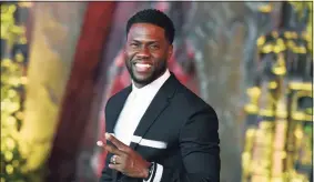  ?? Jordan Strauss / Associated Press ?? Kevin Hart is hosting a reimagined online fundraiser for the Muscular Dystrophy Associatio­n, streaming on LOL Network platforms, including YouTube and PlutoTV, on Saturday.