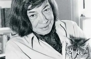  ?? ARCHIVO ?? Patricia Highsmith es una enamorada de los gatos, a los que abiertamen­te prefiere por delante de las personas, tal y como ella misma ha declarado