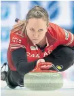  ?? THE CANADIAN PRESS FILE PHOTO ?? Rachel Homan, who last month won Canada’s first women’s world title since 2018, improved her record to 2-0 at the final Grand Slam stop of the season.