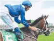  ??  ?? Hugh Bowman on Winx after winning the Chipping Norton Stakes earlier this month.