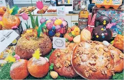  ?? COVA MORALES ?? Desde hace 37 años se premian los mejores dulces de Pascua
