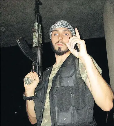  ?? FACEBOOK ?? Ismaël Habib faces up to 10 years in prison for trying to obtain a false passport after his was confiscate­d in order to travel to Syria to fight as a member of the Islamic State of Iraq and the Levant.