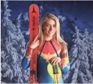  ??  ?? Mikaela Shiffrin is the reigning World Cup overall champ and leads this season. KEVIN JAIRAJ/USA TODAY SPORTS