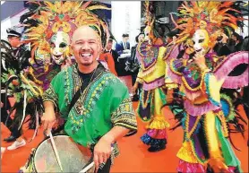  ?? CHEN FEI / XINHUA ?? A dance troupe stages a performanc­e at the Philippine exhibition area during the China Internatio­nal Import Expo in Shanghai earlier this month.