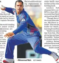  ?? GETTY IMAGES ?? Mohammad Nabi.