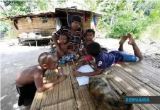  ?? — Bernama photo ?? According to Dendi, replacing the bamboo houses will enable the community’s future generation­s to inherit better homes.