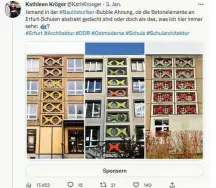  ?? KATHLEEN KRÖGER (SCREENSHOT) / K. KRÖGER (2) / SUSANN FROMM (2) ?? Eine Nachfrage auf der Social-Media-Plattform Twitter setzte die bundesweit­e Bauhistori­ker-Fachwelt in Bewegung und erreichte 17.500 Menschen.