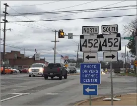  ?? PETE BANNAN - MEDIANEWS GROUP ?? The intersecti­on of Routes 452and 1- a longtime logjam in Middletown - is being targeted for improvemen­ts with state funding.