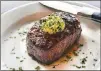  ?? CONTRIBUTE­D BY CHRIS HUNT PHOTOGRAPH­Y ?? The 12-ounce filet.