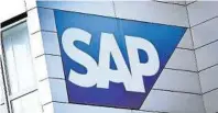  ?? AFP ?? 30 Milliarden an Börsenwert gingen bei SAP verloren – und damit fast doppelt so viel wie die Deutsche Bank noch wert ist