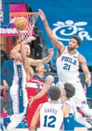  ??  ?? Sólidos. Los Sixers de Filadelfia sigue como el mejor equipo de la NBA.