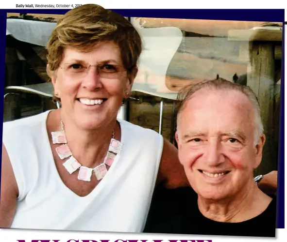  ??  ?? Late flowering love: Prue Leith with musician Sir Ernest Hall in 2007