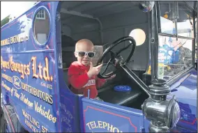  ??  ?? Hinckley Classic Car Show last year. Paynes Garage, Hinckley 1925 Model T Ford with Findley Brightmore from Stoney Stanton. Picture: Ted Cottrell