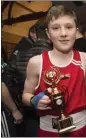  ??  ?? Winner Ciaran Coyne of B Callum Mooney from St. C