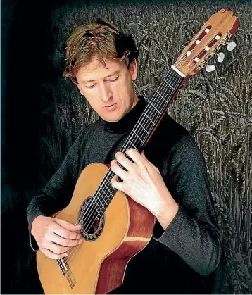  ?? PHOTO: SUPPLIED ?? Classical guitarist Bruce Paine will return to Blenheim where he spent time as a child.