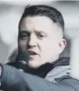  ??  ?? 0 Tommy Robinson was already banned by Twitter