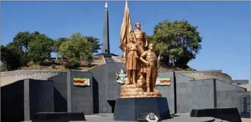  ??  ?? The tomb of the unknown soldier at the National Heroes Acre