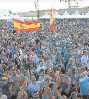  ?? // ABC ?? Multitud de asistentes, durante la intervenci­ón de Rocío Monasterio