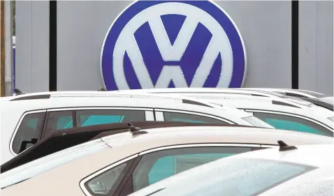  ?? PAUL J. RICHARDS/AFP/GETTY IMAGES ARCHIVES ?? VW sold half a million diesel vehicles with software that activated stronger emissions controls during government lab tests but were inactive in the real world, when nitrogen oxide emissions surged to as much as 40 percent above legal limits.