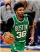  ?? Chris Szagola / Associated Press ?? Guard Marcus Smart leads the Celtics with 6.2 assists per game.