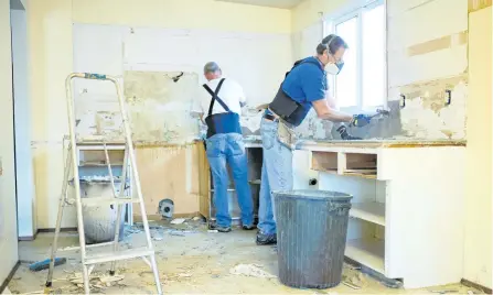  ?? GETTY IMAGES/ISTOCKPHOT­O ?? The Canadian Mortgage and Housing Corp. predicts almost 400,000 households in Ontario could be in the market to renovate.